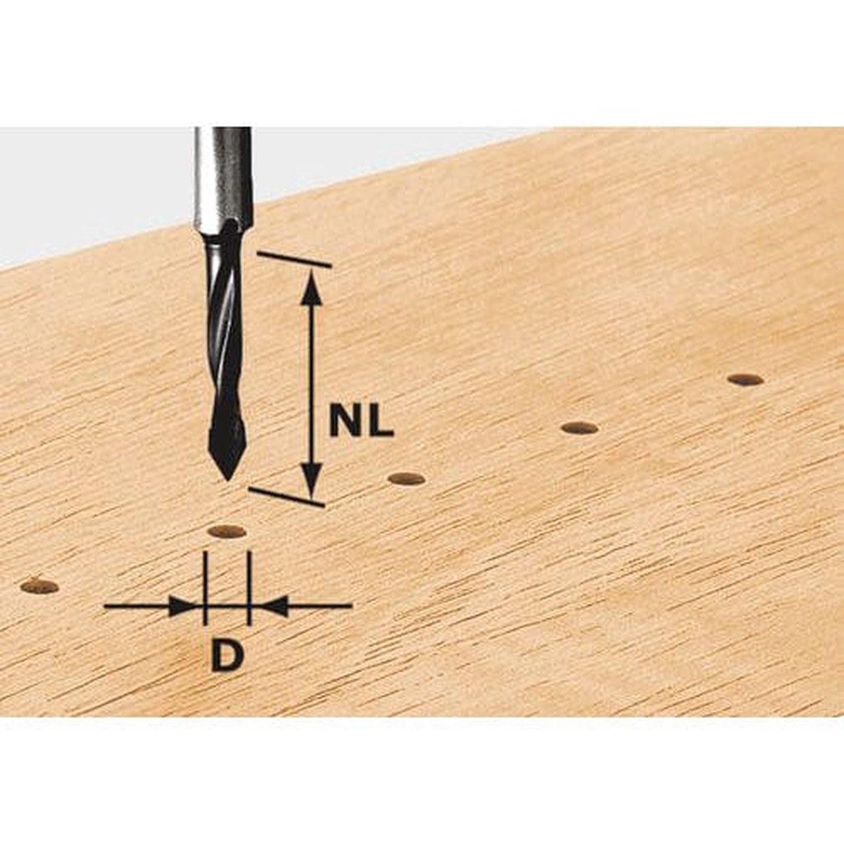 Dowel Router Bit - HW S8 D530
