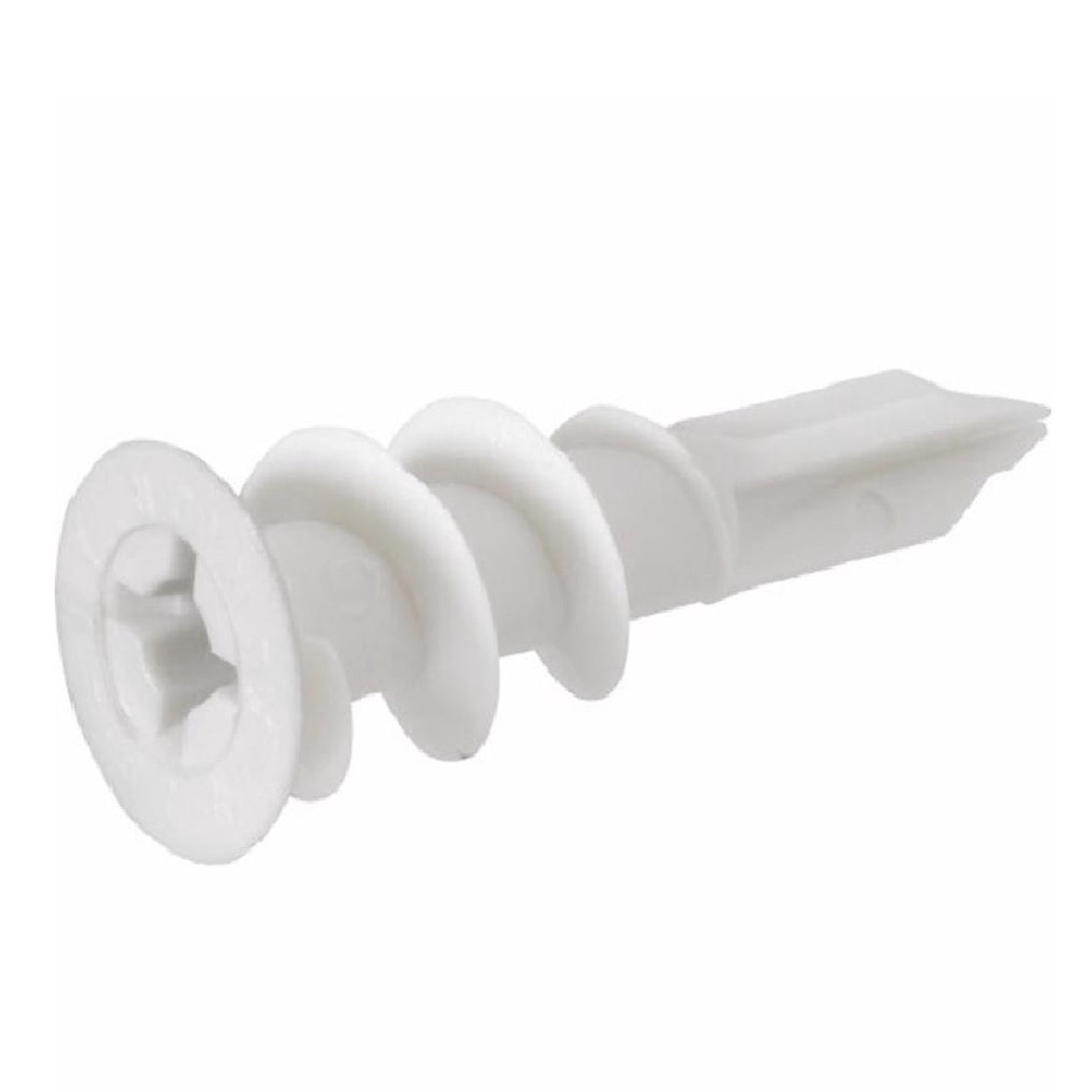 Hillman 376648 Ribbed Head Drywall Anchors Nylon
