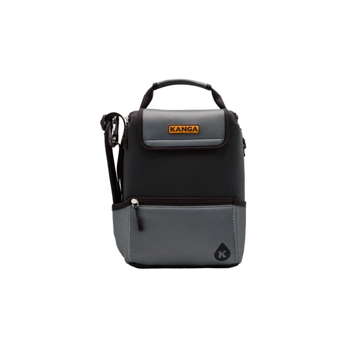 Kanga Pouch P02-ST-MIDN Midnight Soft Sided Cooler BlackGray