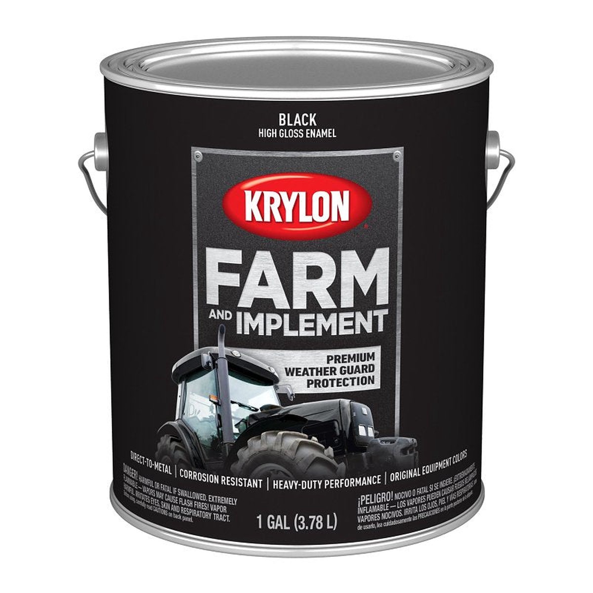 PAINT HIGH GLOSS BLACK 1GALLON