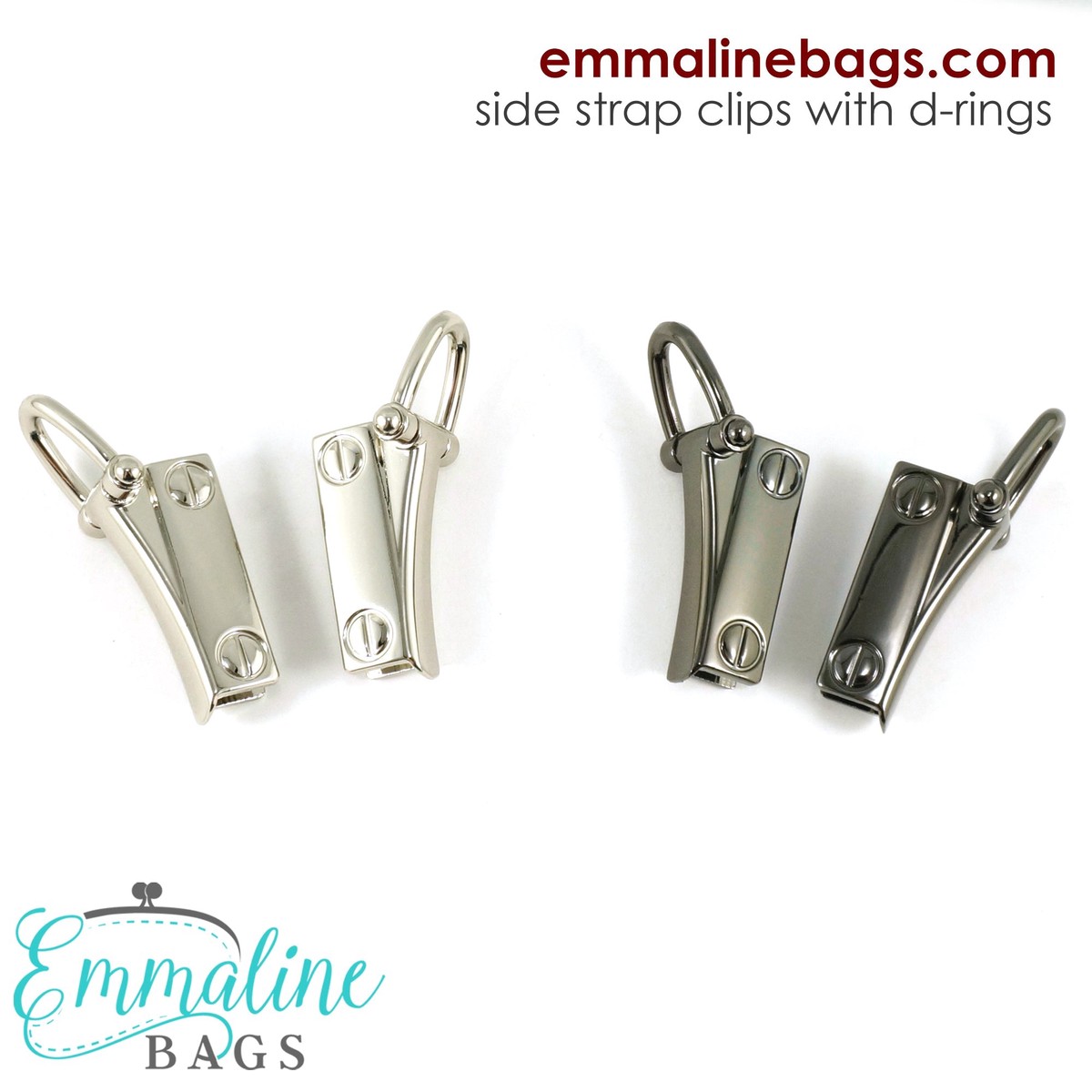 Strap Clip with D-Ring (2 Pack)