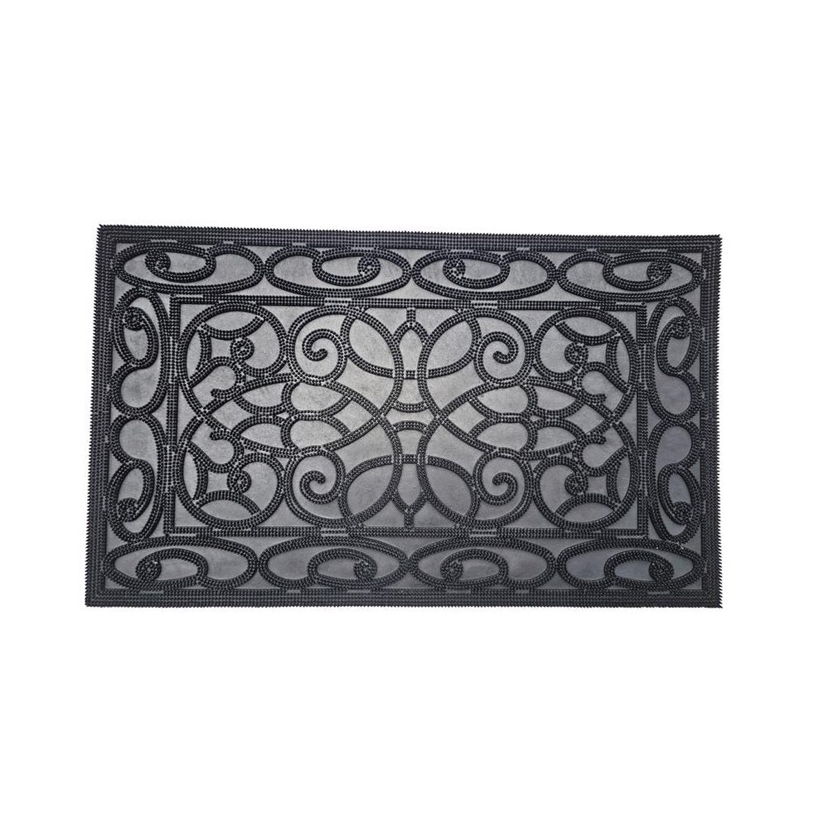 Rockport Premium TAH1830-04 Tahoe Scroll Scraper Mat Black