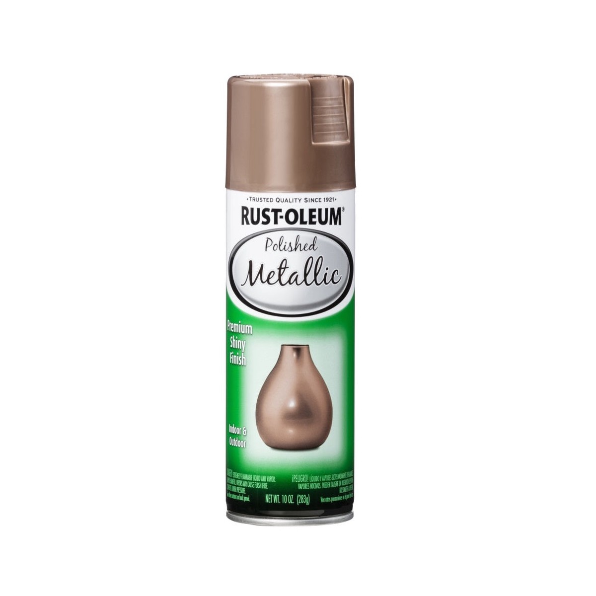 Rust-Oleum 365136 Specialty Polished Metallic Paint Rose Gold 10 Oz