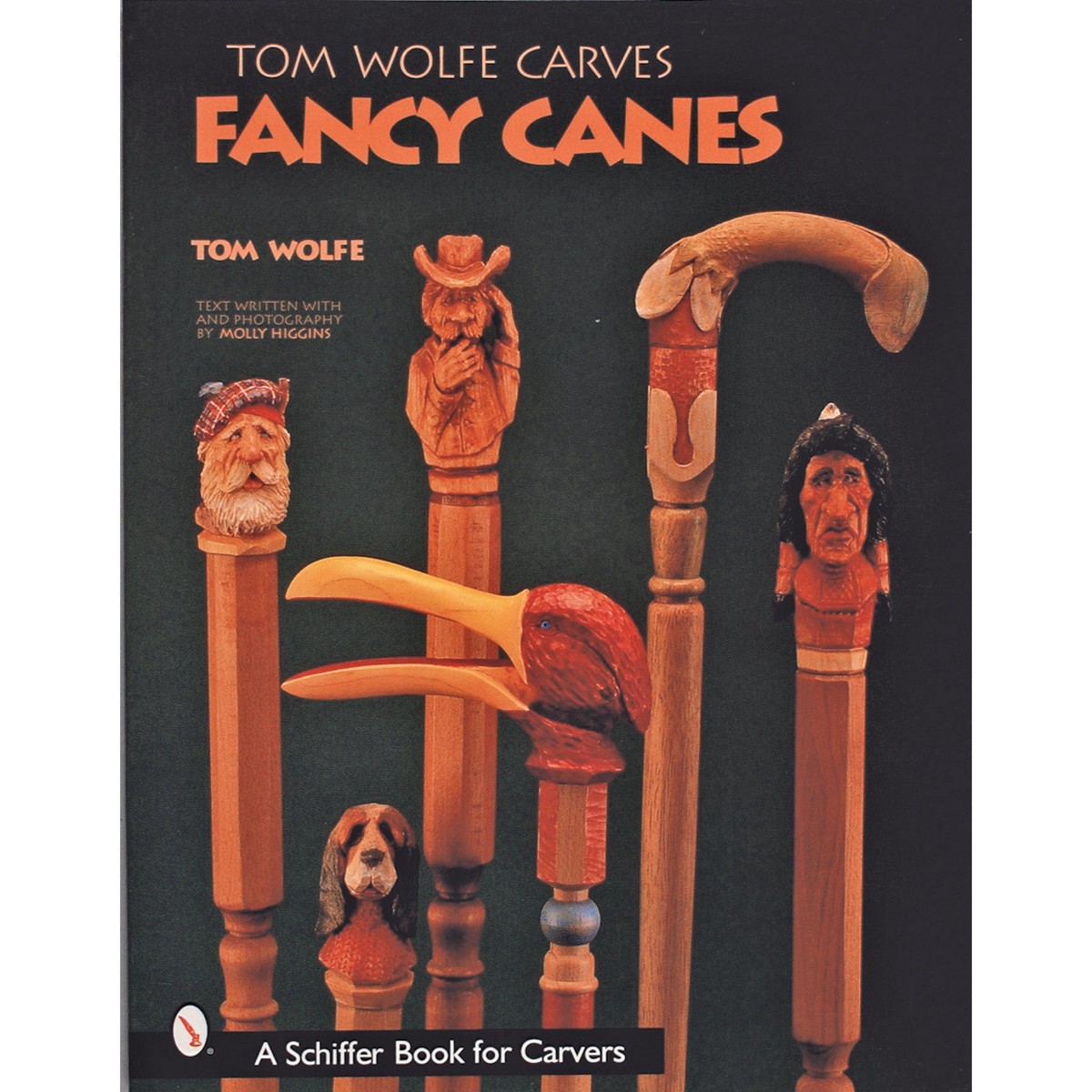 Tom Wolfe Carves Fancy Canes