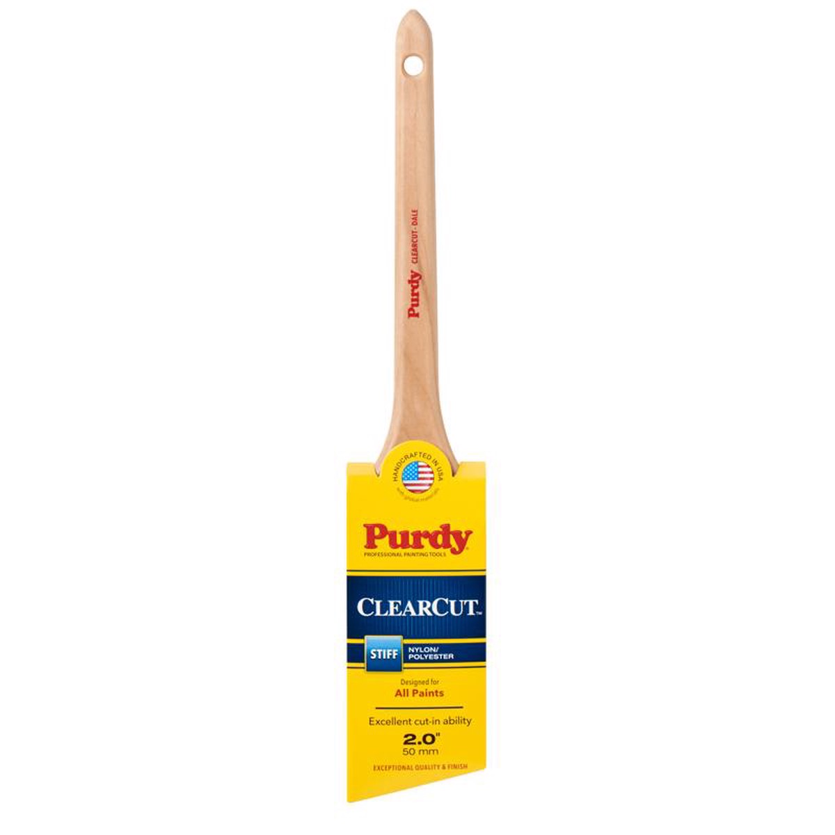Purdy Clearcut Dale 2 in Stiff Angle Paint Brush