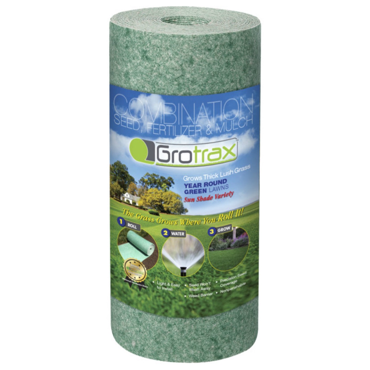 Grotrax 802 Quick Fix Year Round Green Mixture 50 Square Feet