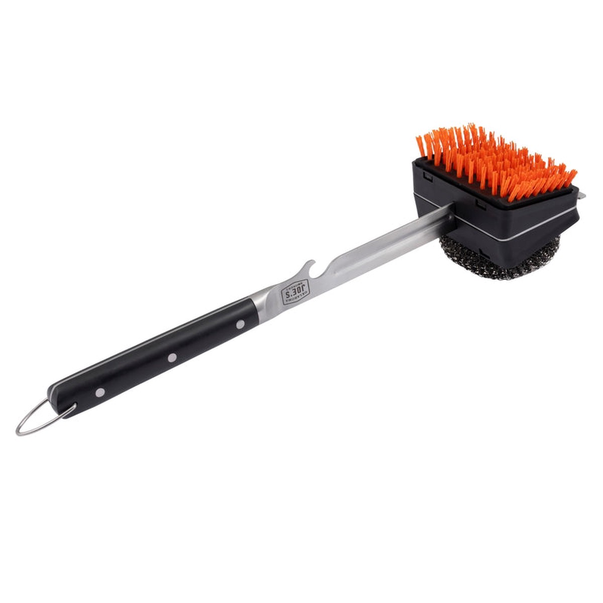 Oklahoma Joes 1517365R06 Blacksmith Grill Brush with Scraper 475 Inch