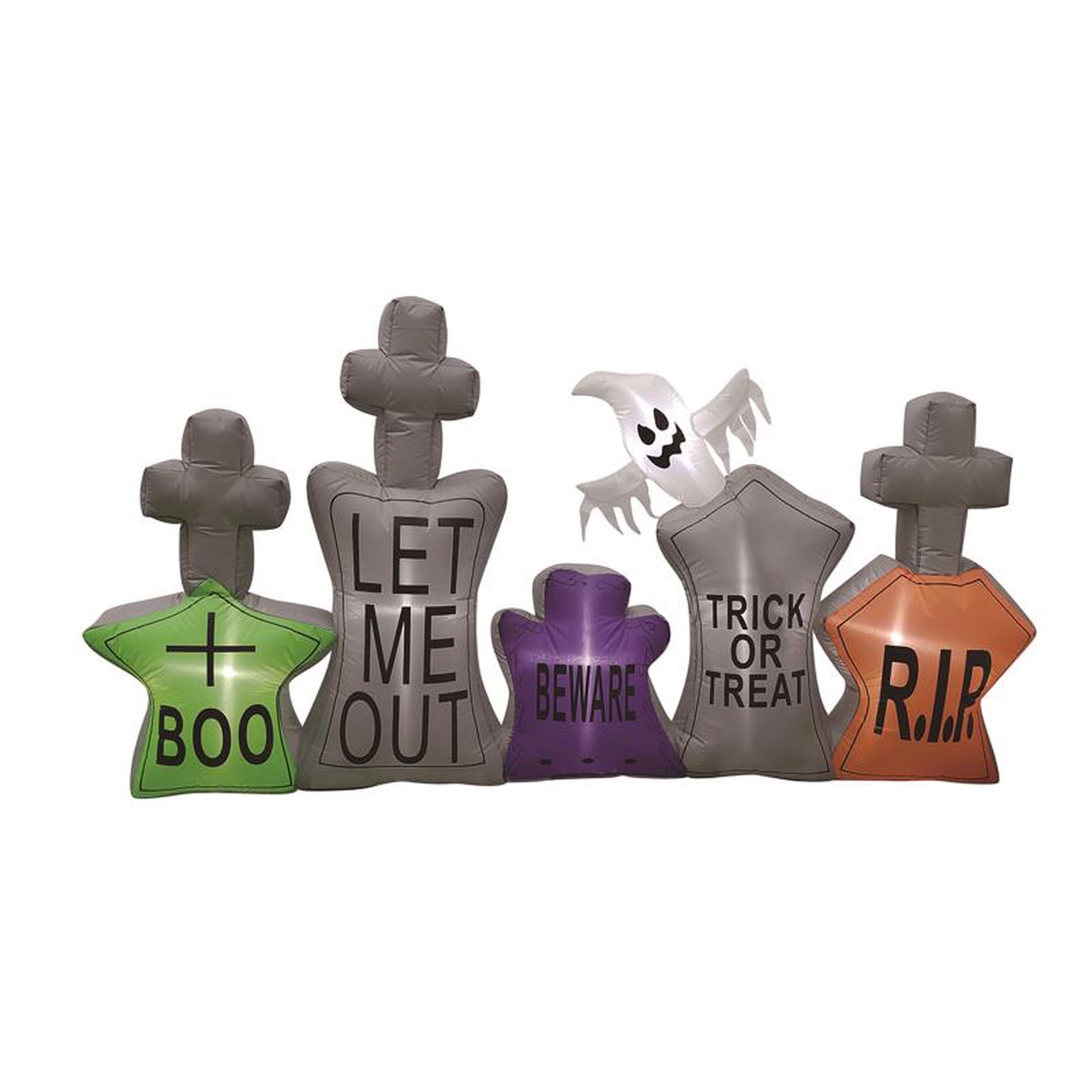 Celebrations 65 ft Prelit Tombstone Inflatable