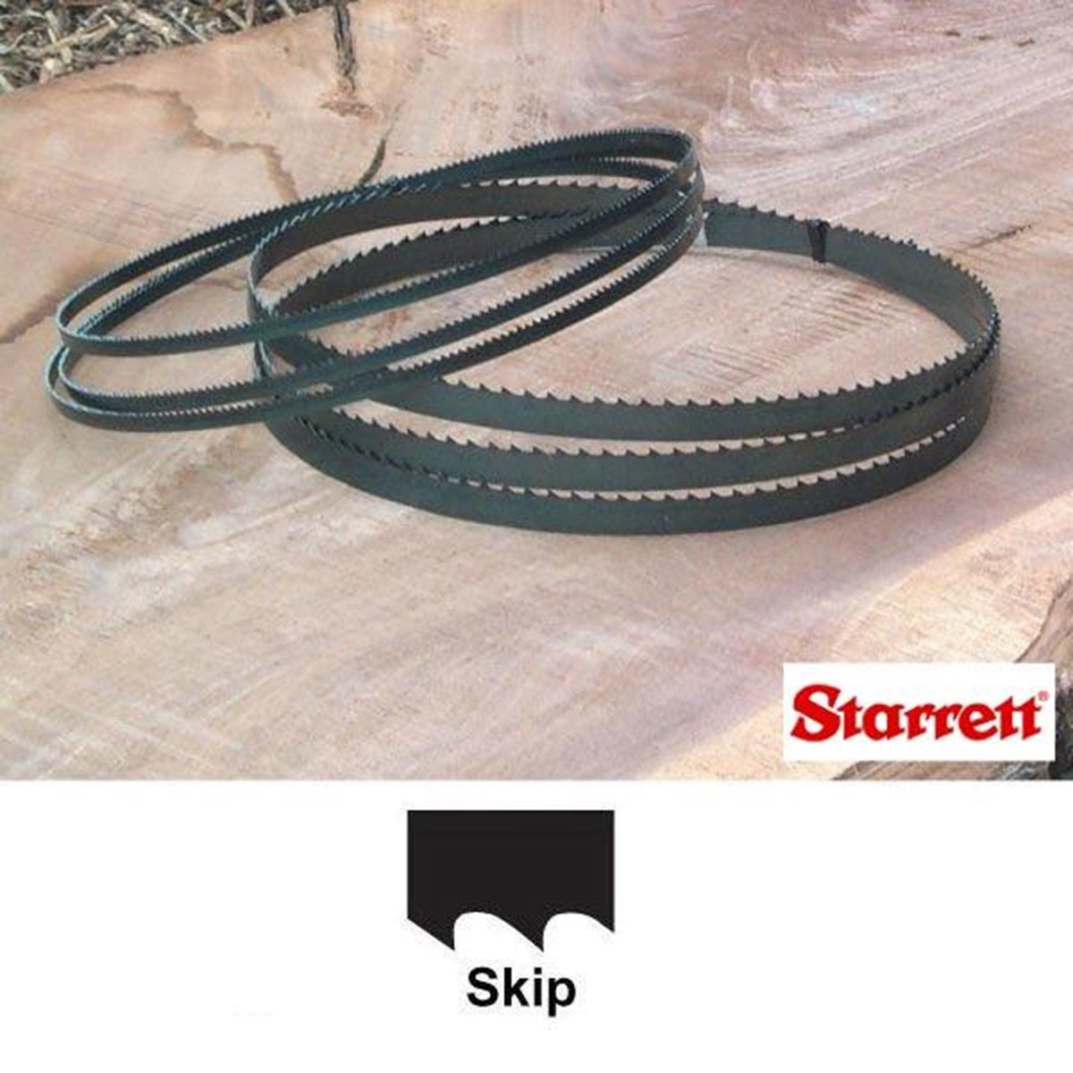 Duratec SFB Bandsaw Blade - 111 x 38 x 025 - 4 TPI - Skip