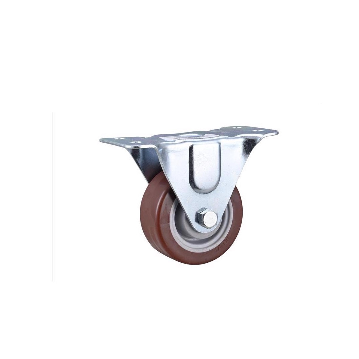 Projex 9278 Hard Rubber Rigid Caster 210 Lb 3 inch