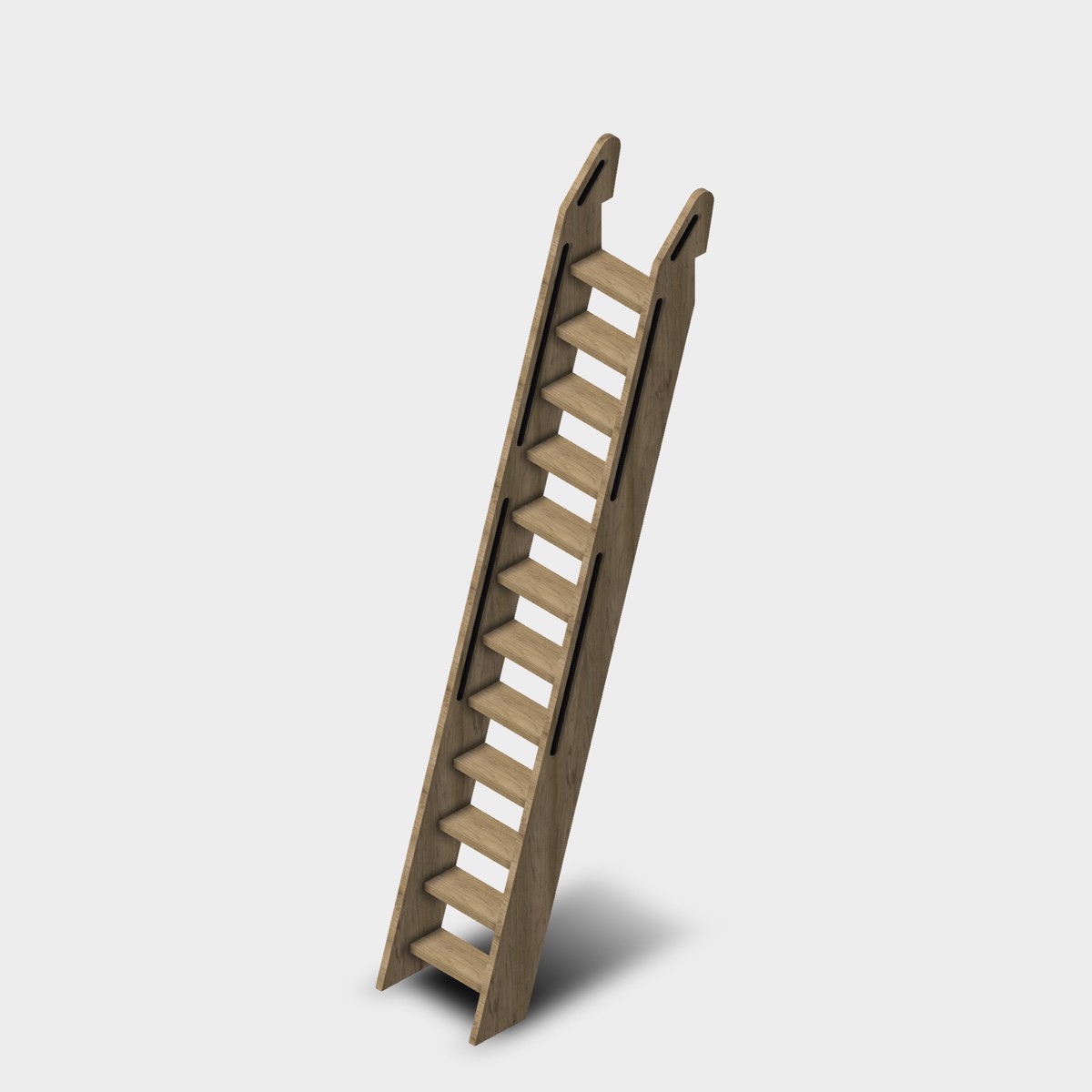 THE SIX RIVERS Treehouse Ladder Plan