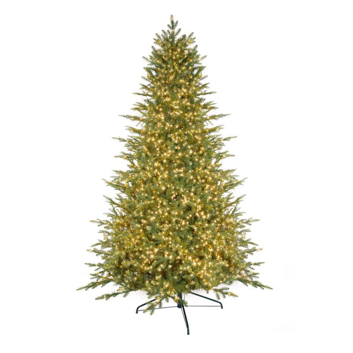 Holiday Bright Lights 7-12 ft Full LED 2250 ct Emerald Pine Sparkle Color Changing Christmas Tree