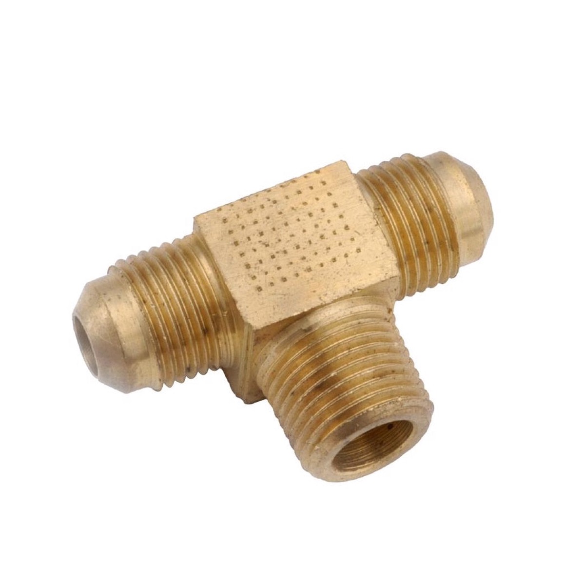 Anderson Metals 754045-0608AH Branch Flare Tee Brass