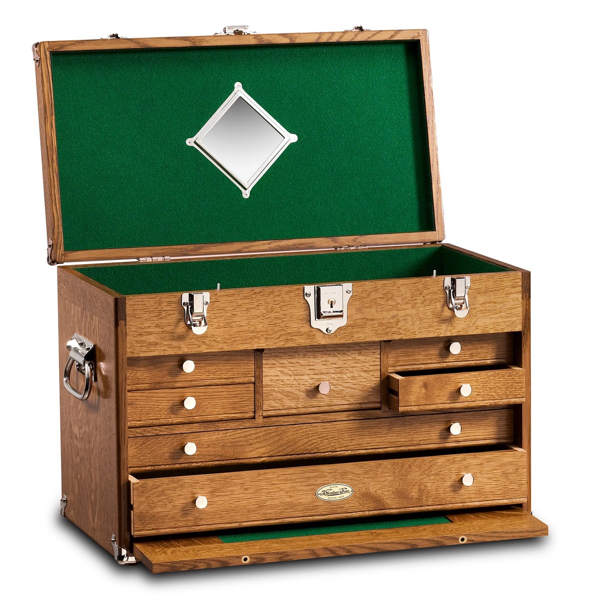 Classic Tool Chest in Quarter Sawn Golden Oak