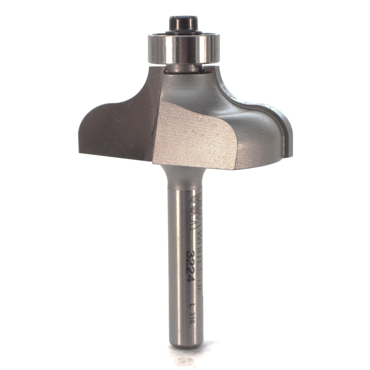 3224 Ogee Router Bit 14 SH 14 R 1-12 D X 58 CL X 2-18 OL