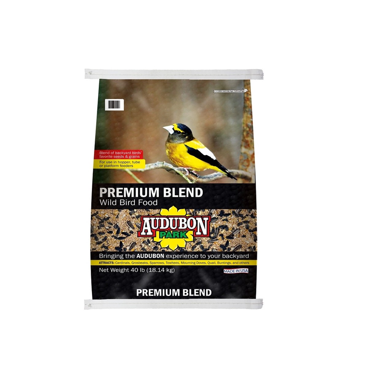 Audubon Park 12557 Wild Bird Food Premium Blend 40 lb