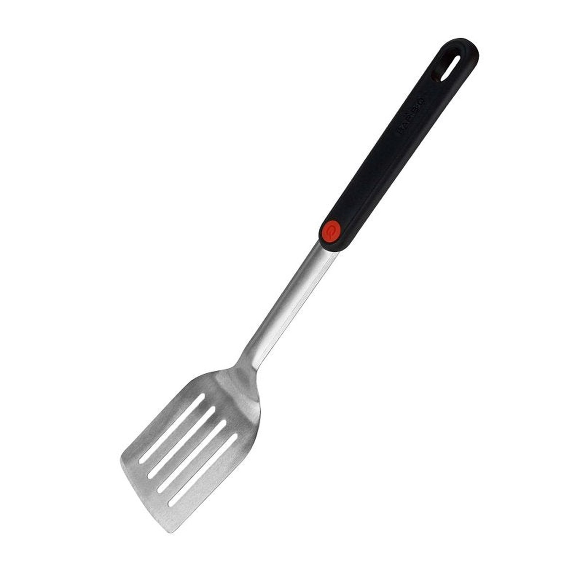 Mr BAR-B-Q 20160Y Spatula Stainless Steel Blade Stainless Steel Plastic Handle Ergonomic Handle 16-12 in OAL