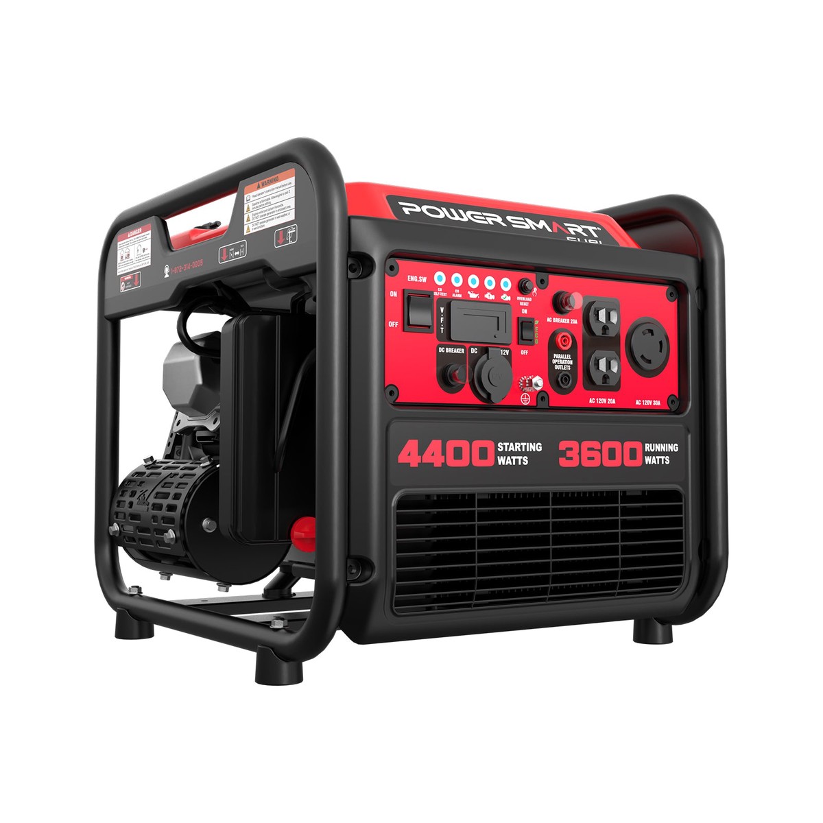 4400W Open Frame Inverter Generator w CO Alert DL5040C