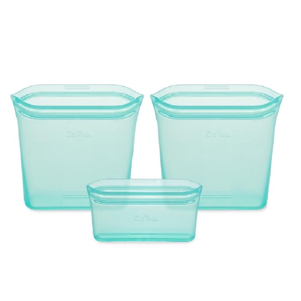 Zip Top Z-BAG3A-03 Storage Cup Set Teal