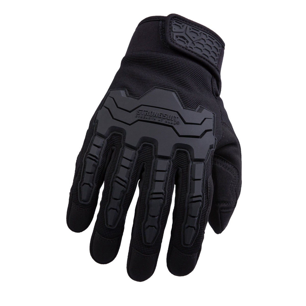 Brawny Gloves Black Medium