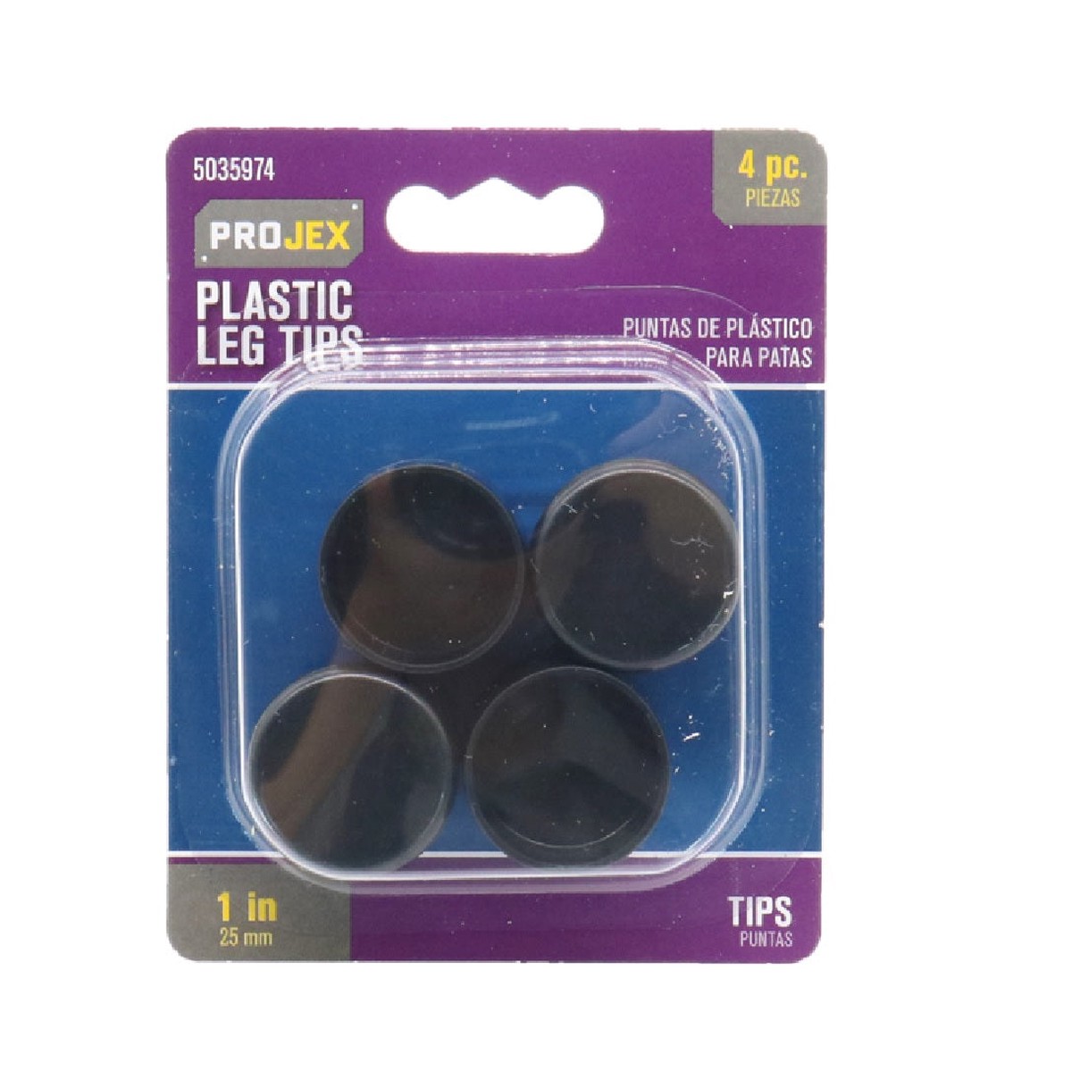 Projex 9115ACE Round Leg Tip Black