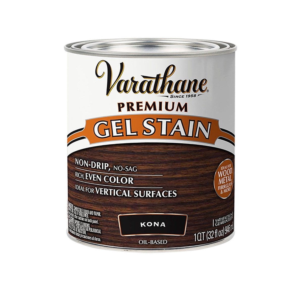 Varathane 358174 Premium Gel Stain Kona 1 Quart