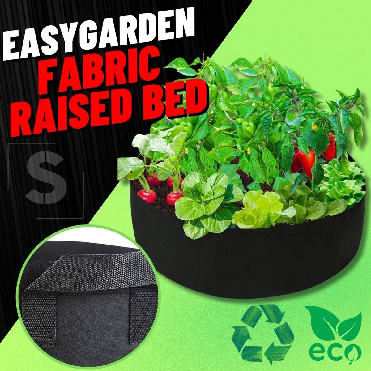 EasyGarden Fabric Raised Bed