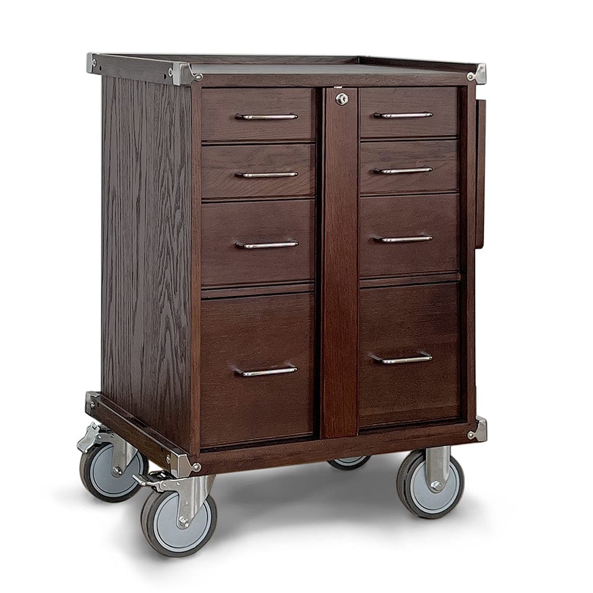 R20-D 5-Drawer Hobby Roller Cabinet- Dark Oak