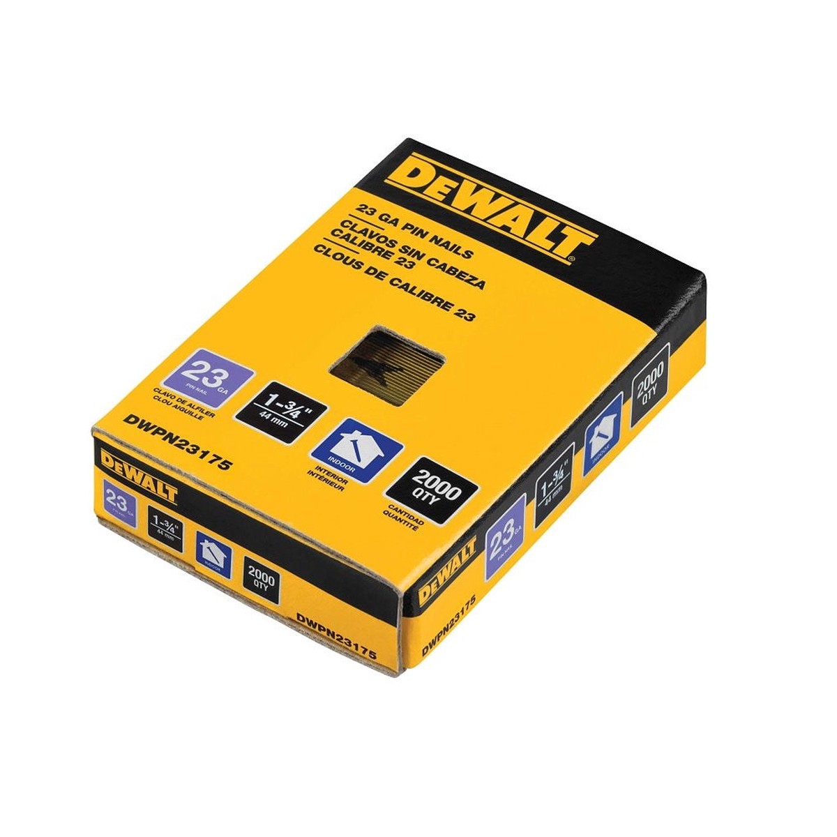 DeWalt DWPN23175 Pin Nail 1-34 Inch