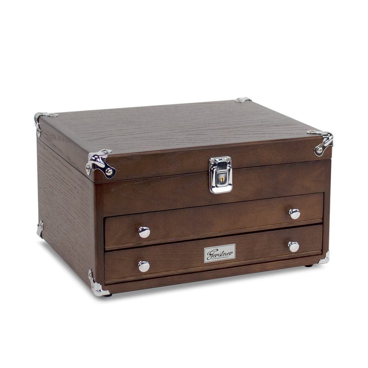 2-Drawer EDC Chest - Dark Oak