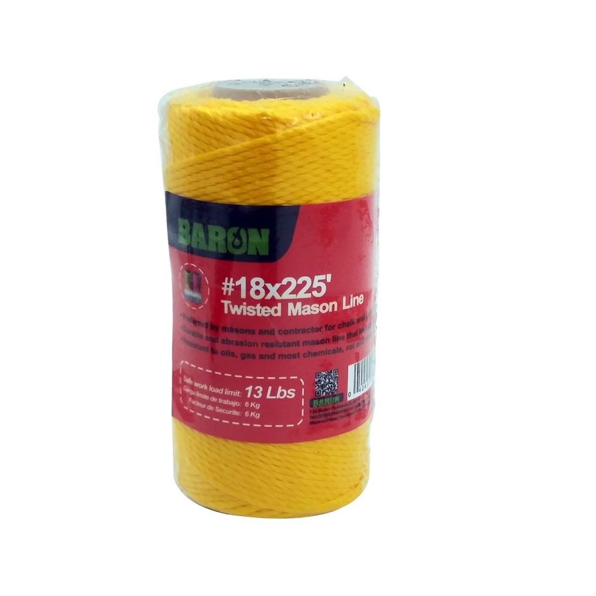 Baron 50816 Seine Twine 225 Feet Polypropylene
