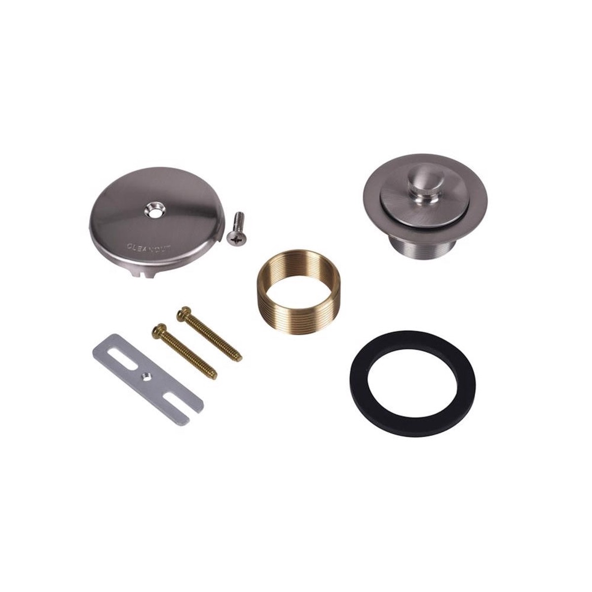 Oatey K27BN Dearbor Bath Waste Conversion Kit Stainless Steel