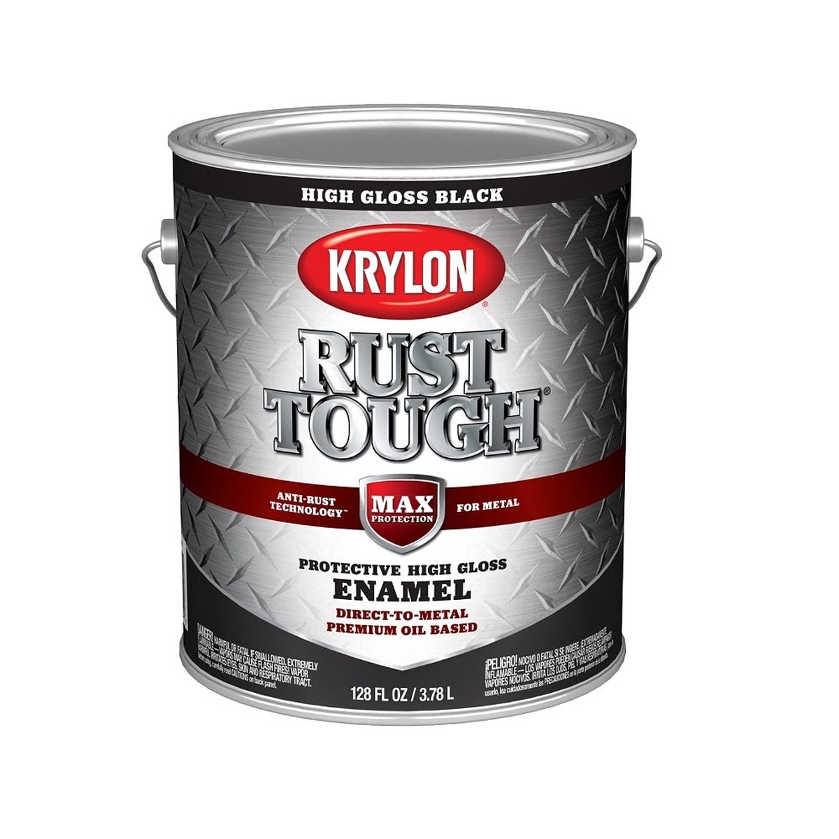 Krylon K09730008 Rust Tough Rust Preventative Brush On Enamel 1 Gallon