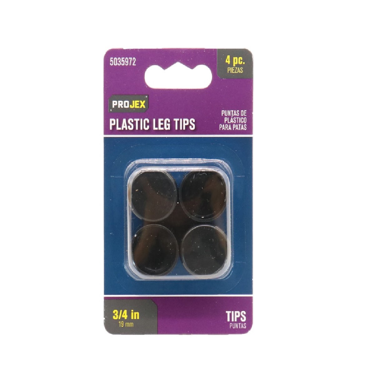 Projex 9113ACE Round Leg Tip Black