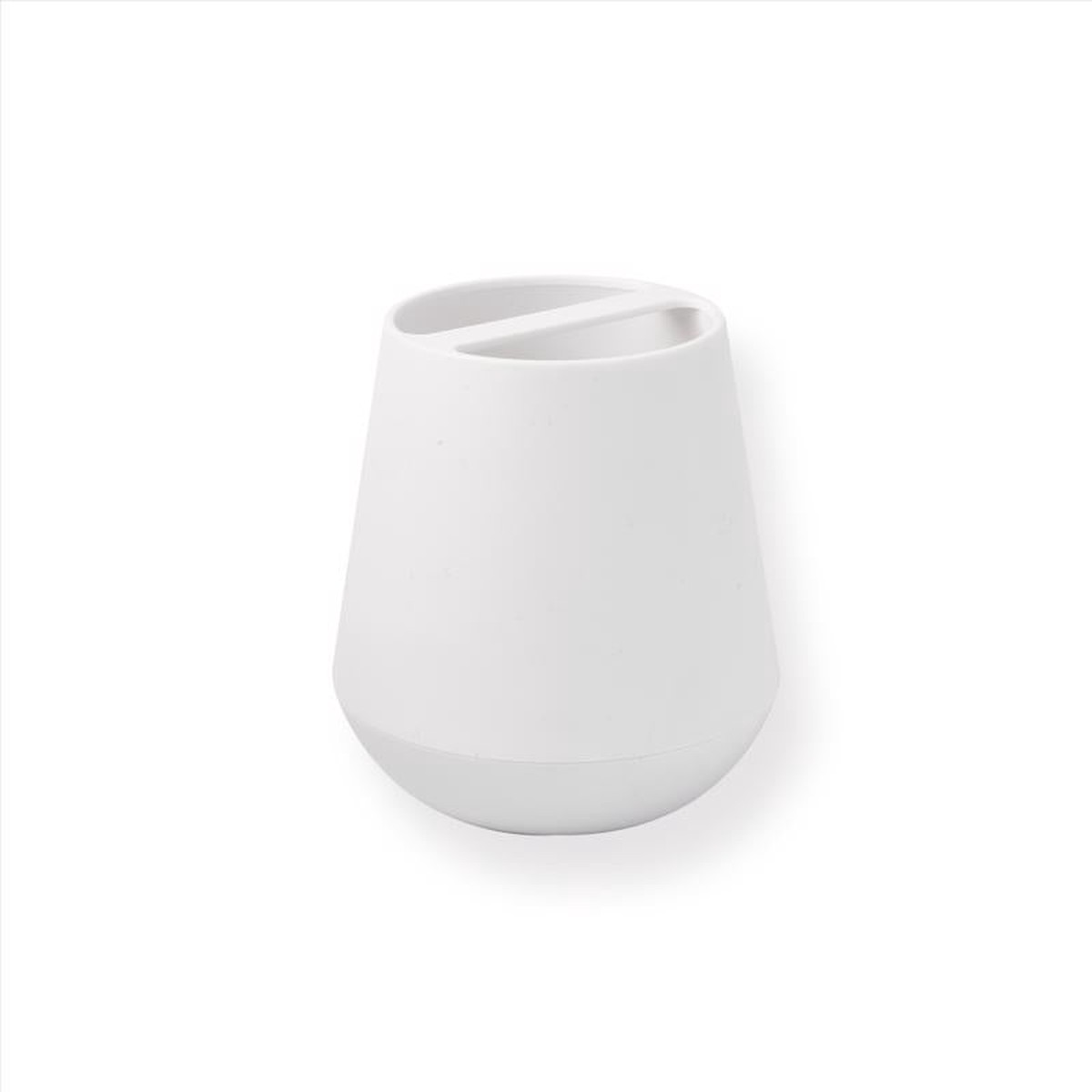 Sttelli BEA-TBH-WHI Belize Toothbrush Holder White Plastic