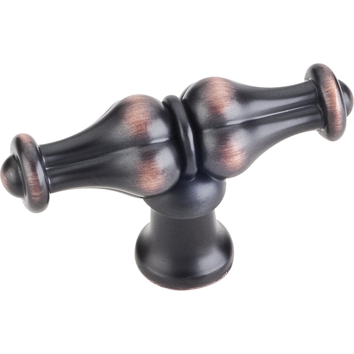 Bella T Knob 2-14 OL Brushed Oil Rubbed Bronze