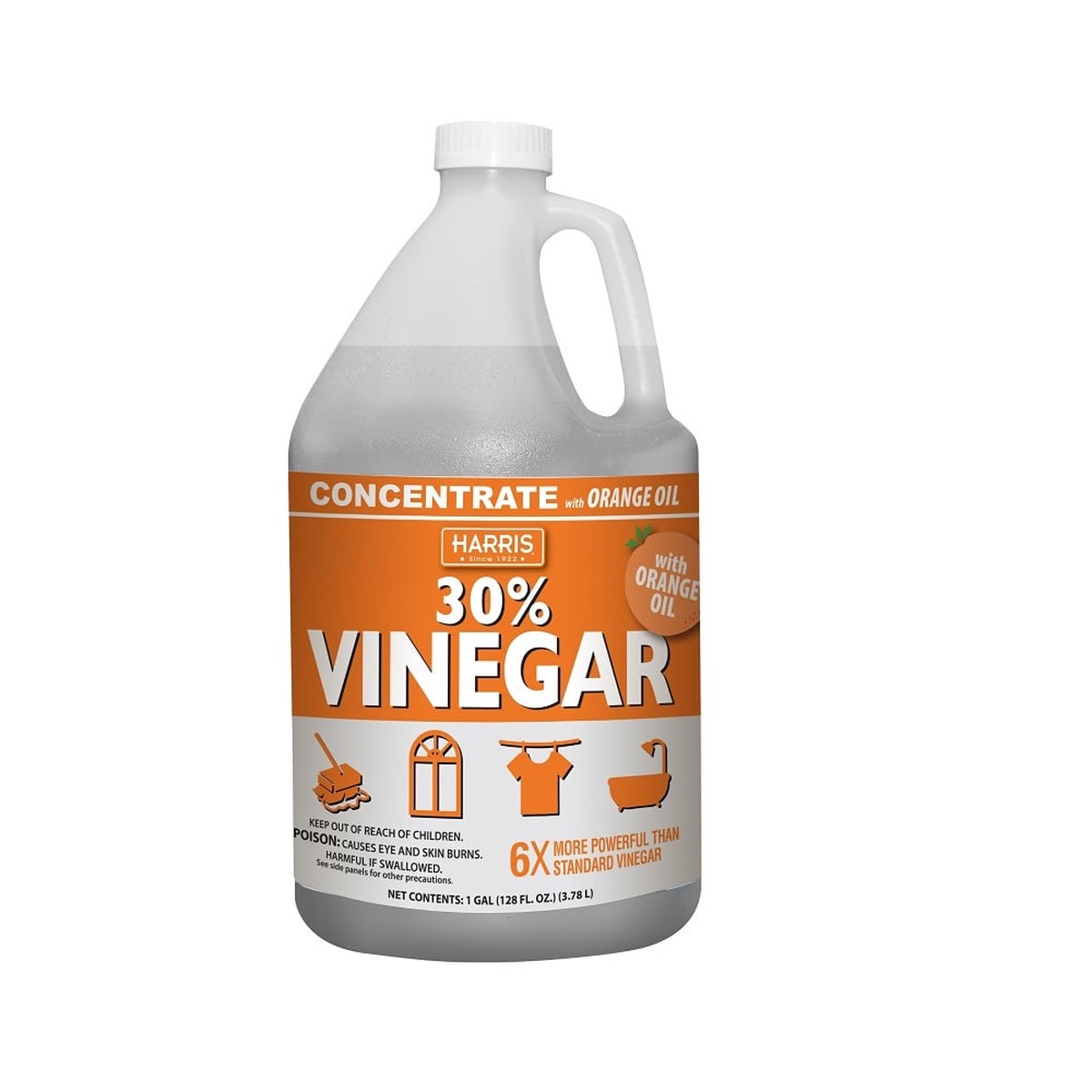 Harris ORG30-128 30 Cleaning Vinegar 128 Ounce
