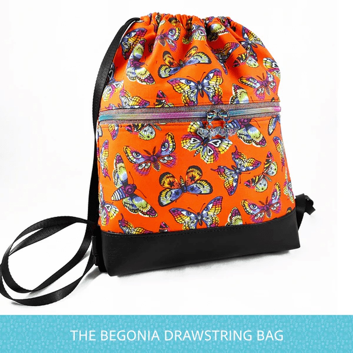 Begonia Backpack by Blue Calla (Printed Paper Pattern)