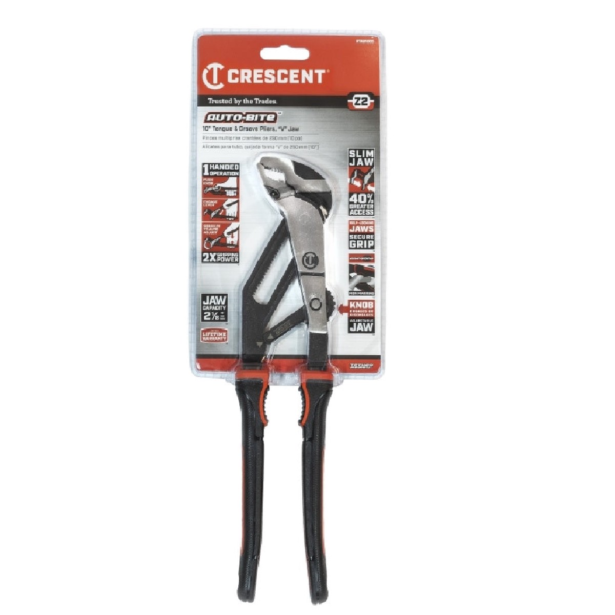 Crescent RTAB10CG Tongue and Groove Plier Alloy Steel