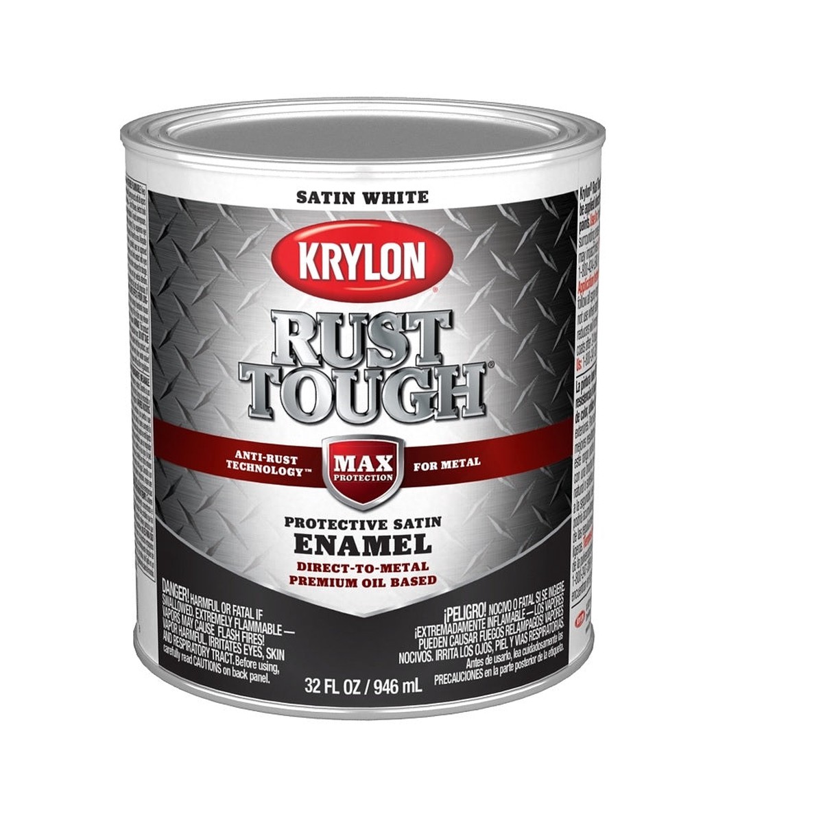Krylon K09706008 Rust Tough Rust Preventative Enamel 1 Quart