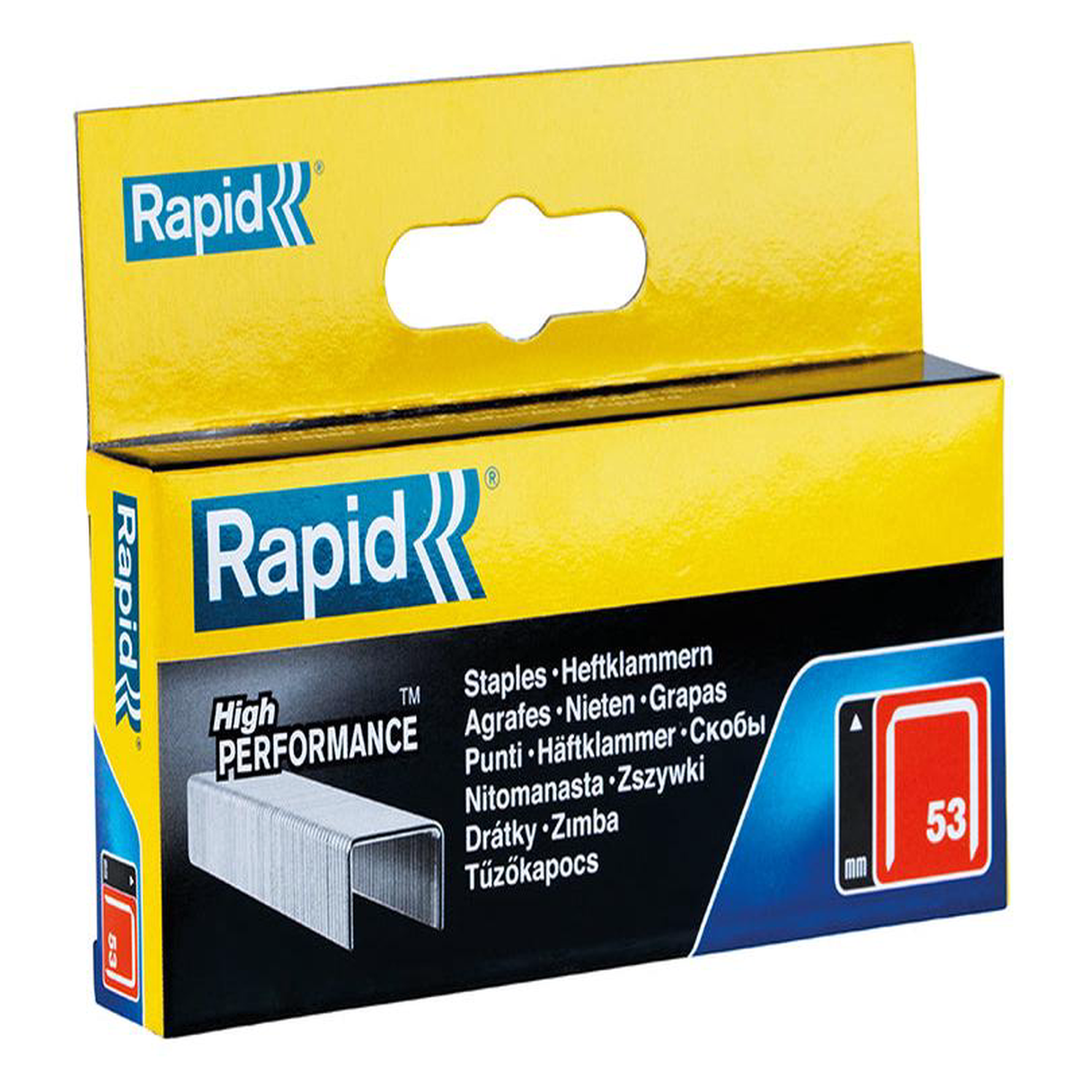 5312B 12mm Galvanised Staples (Box 2500)