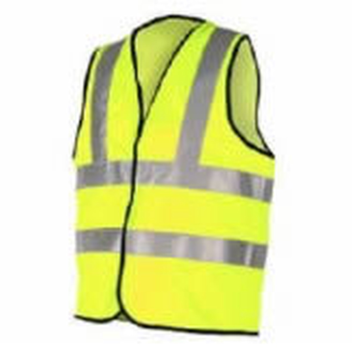 X LARGE HI VIS WAIST COAT EN471 DOUBLE BAND
