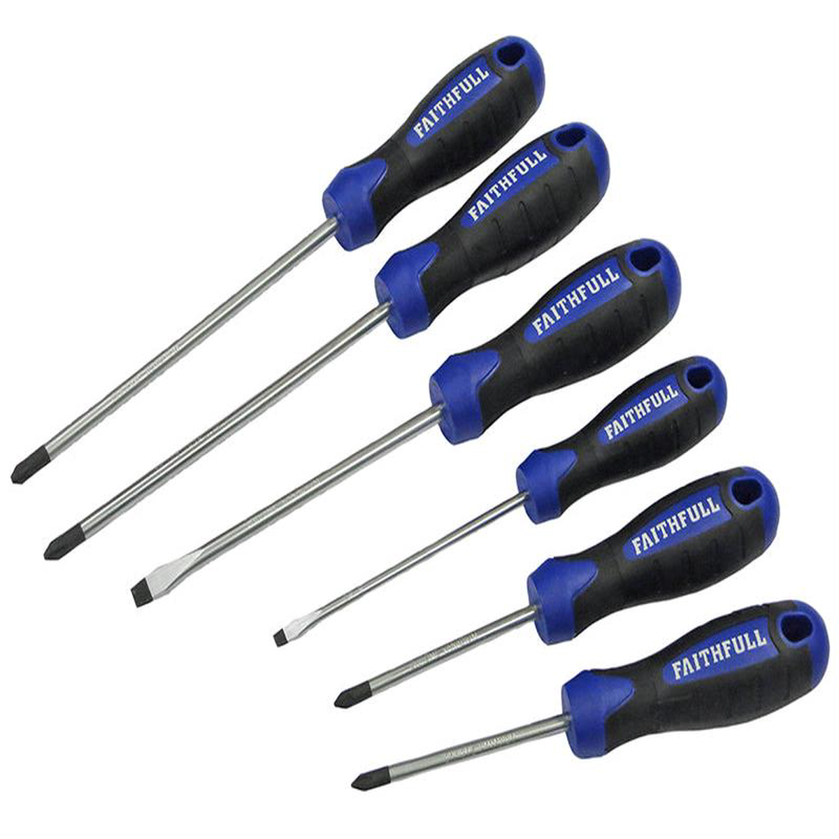 Boxed Soft Grip Screwdriver Set 6 Piece