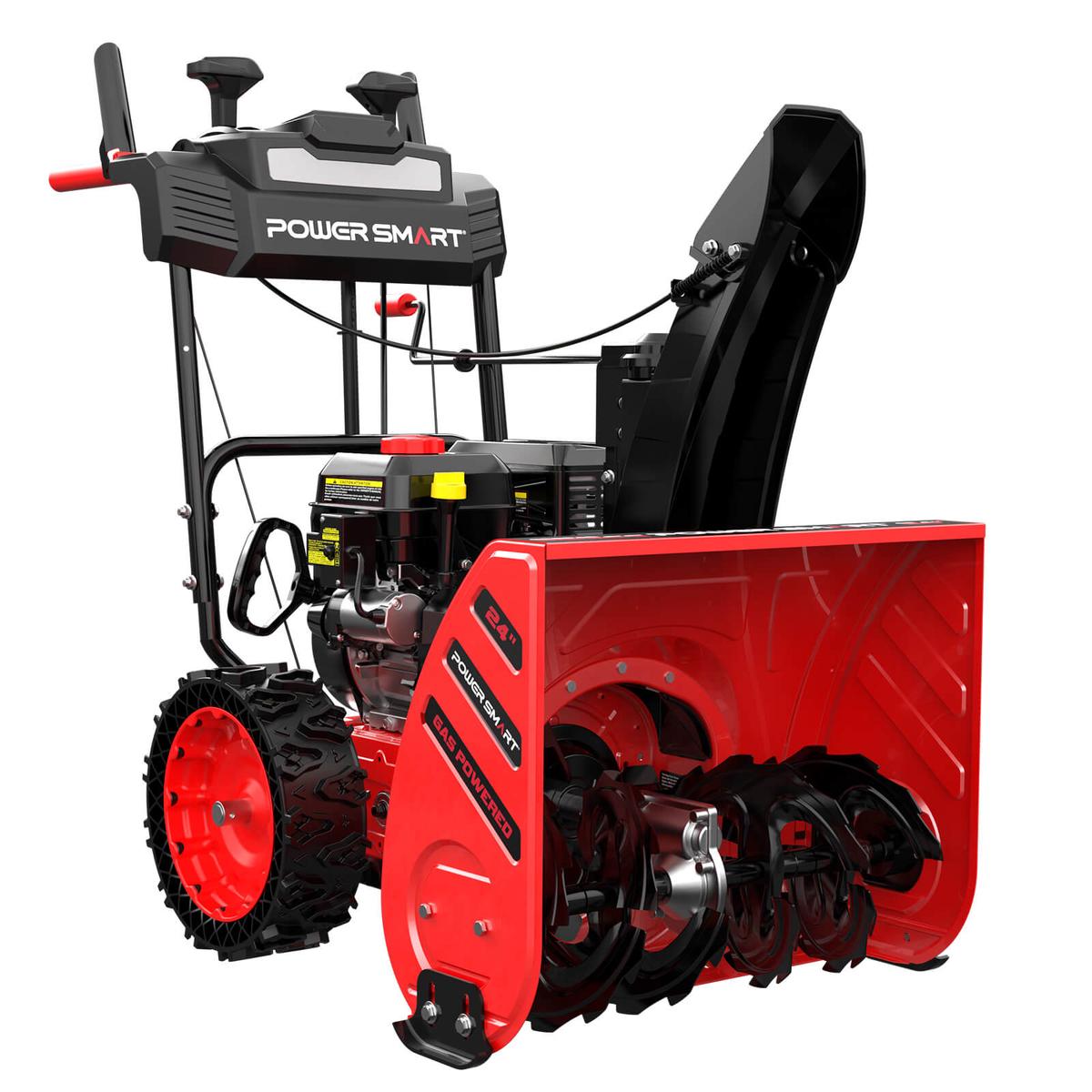 24 252cc Two Stage Self-Propelled Gas Snow Blower w Electric Start DB7109 (Web Exclusive)