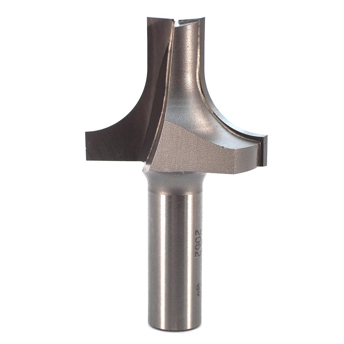 Plunge Roundover Bit wPlunge Point 916 R 1-58 LD 12 SD 12 SH 2-34 OL 2 FL