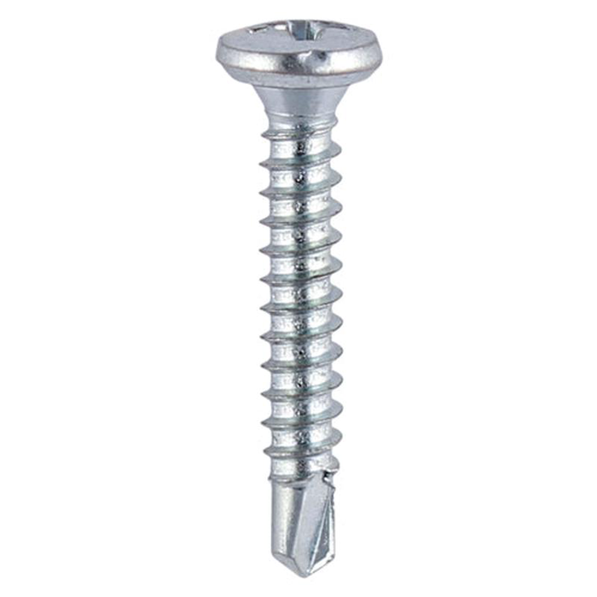 TIMCO Window Fabrication Screws Friction Stay Shallow Pan Countersunk PH Self-Tapping Self-Drilling Point Zinc 8211 48 x 19