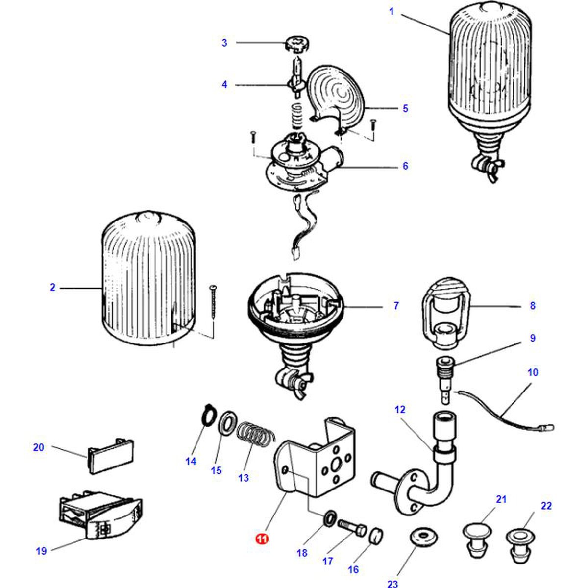 Massey Ferguson 8211 Support 8211 3713256M2