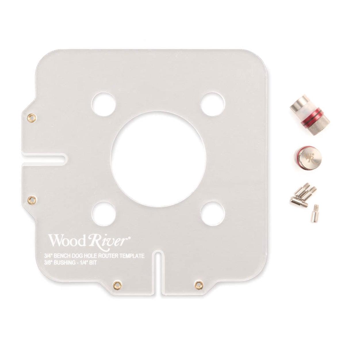 34 Bench Dog Hole Router Template