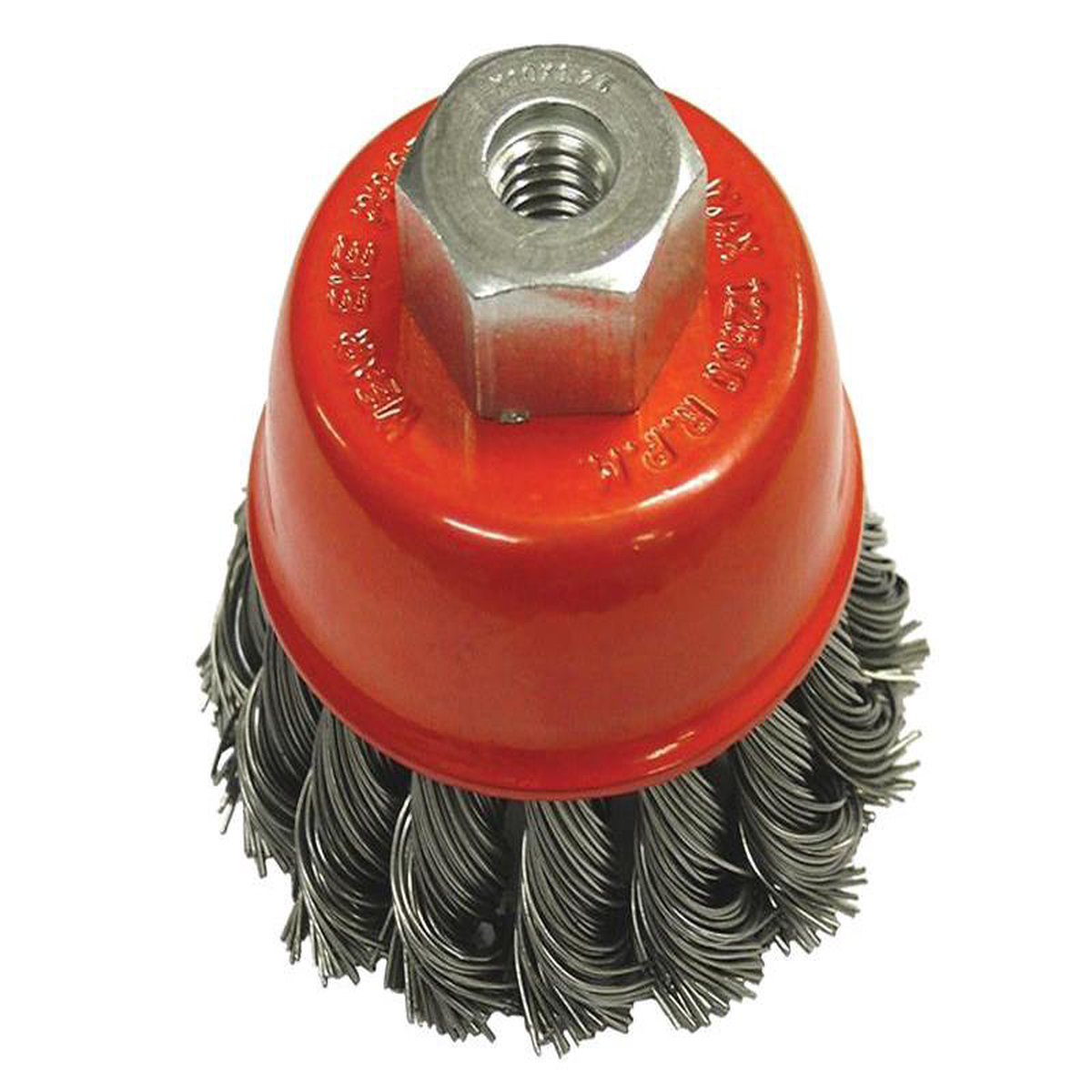 Wire Cup Brush Twist Knot 65mm M10x125 050mm Steel Wire