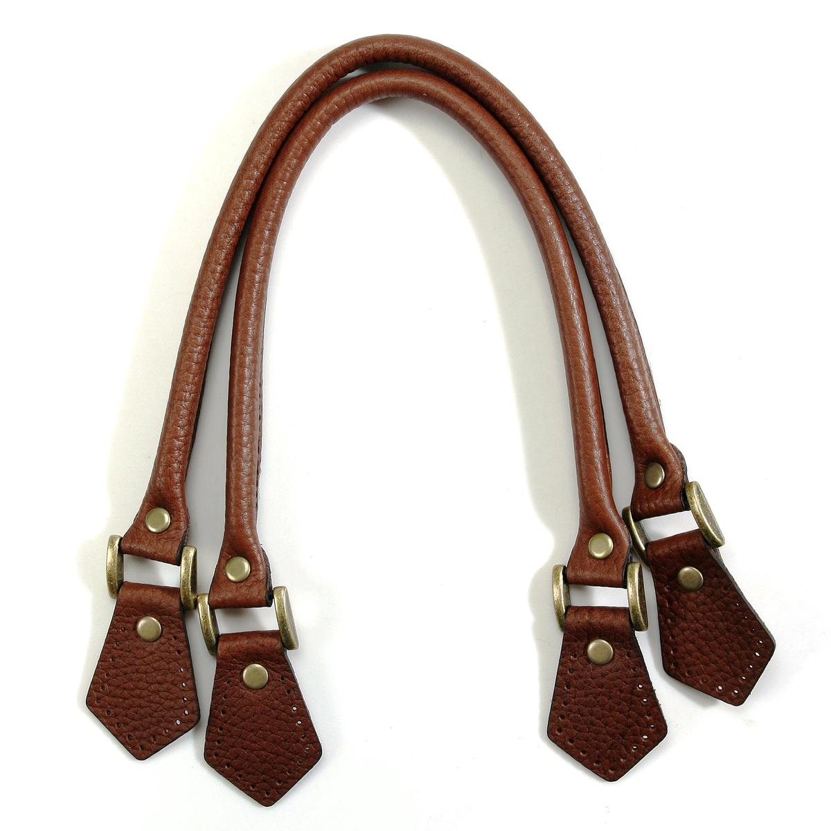Handbag Tote Bag Handles 182 Embossed Rolled Leather (1 Pair)